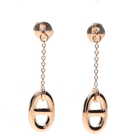 authentic Hermes earrings for women